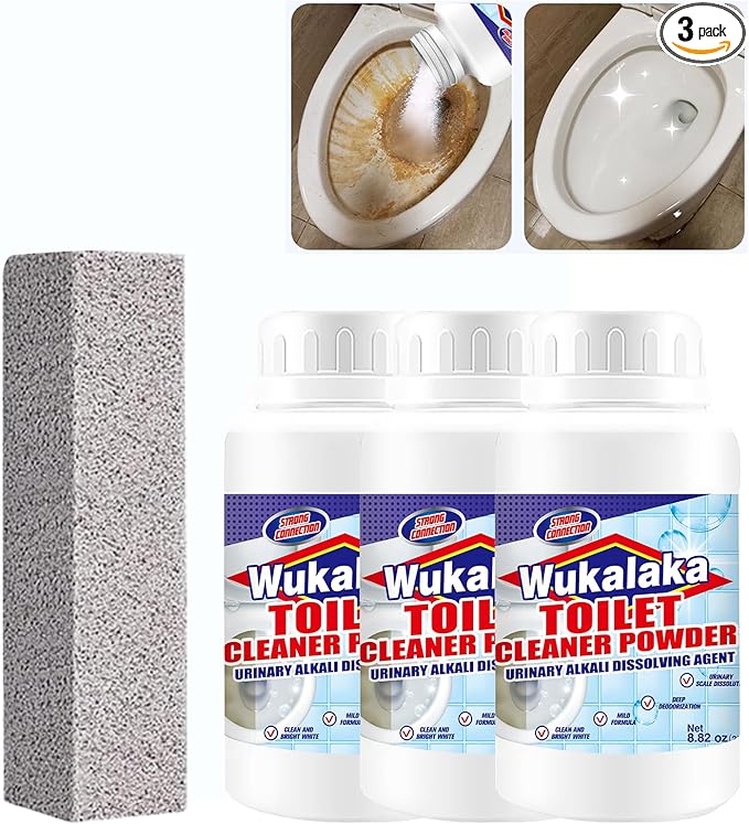 Pumice Sticks Pumice Scouring Pad for Cleaning, Pumice Stone Toilet Bowl Cleaner, Grey Pumice Stick Cleaner for Removing Toilets Bowl Ring, Bath, Household Cleaning 1pcs + 3pcs