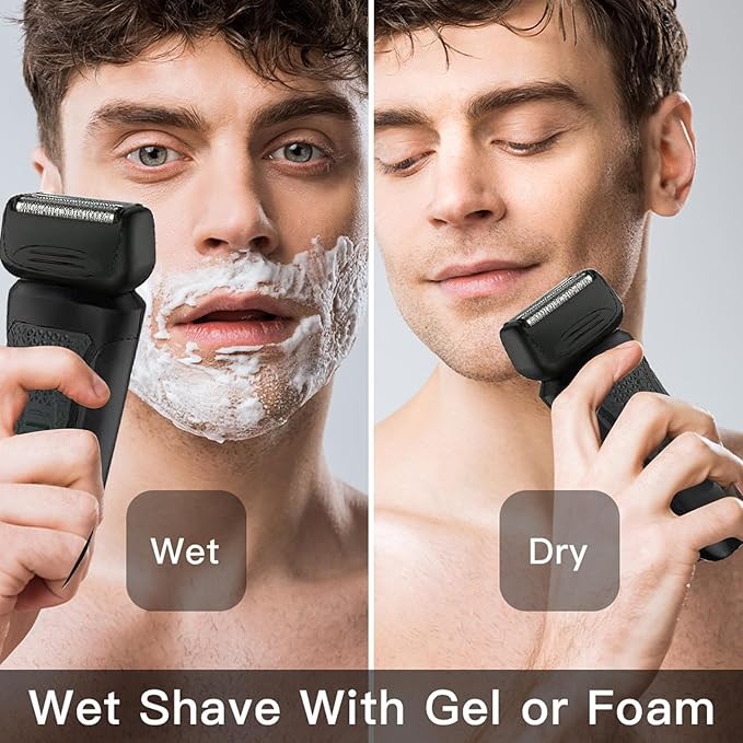 Shaver Replacement Head Compatible with Remington Foil Shaver PF7400, PF7500, and PF7600 Models (Black(2PCS))