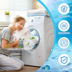 600 Count Dryer Sheets Bulk Fabric Softener Sea Salt Scent Dryer Sheets Naturally Softens and Removes Static Cling, Ideal for Large Households, Sensitive Skin