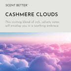 Scent Better Cashmere Clouds Aroma Essential Oil Blend: an Aromatherapy Blend of Cedar, Vanilla, and Amber for Ultrasonic Diffusers & Nebulizers (2 Fl Oz, 60 mL)