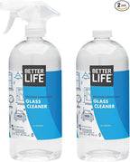 Better Life Natural Streak Free Glass Cleaner, 32 Ounces (Pack of 2), 24425