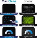 Glasses Wipes Lens Cleaner - Lens Wipes for Eyeglasses - 400 Pre-moistened Individually Wrapped Wipes for Eye Glasses, Electronics, Phone, Computer, Laptop Screen - Camera Lens Cleaner - Made in EU