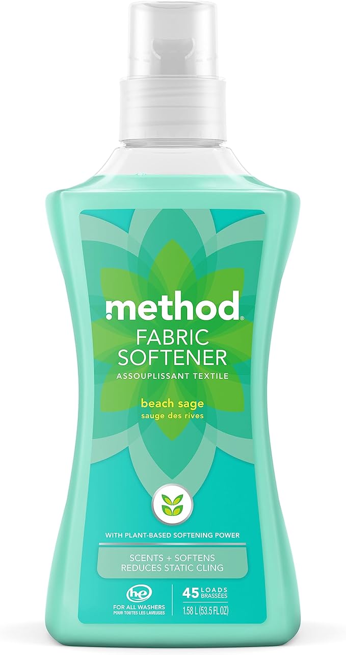 Method Laundry Variety Pack Laundry Detergent, fabric Softener 53.5 Fl Oz