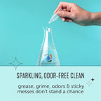 Force of Nature Multi-Purpose Cleaner & Deodorizer Extra Value Bundle - Reusable Bottle, 25 Refills - EPA Registered, Toxin-Free All-Purpose Natural Cleaning Supplies