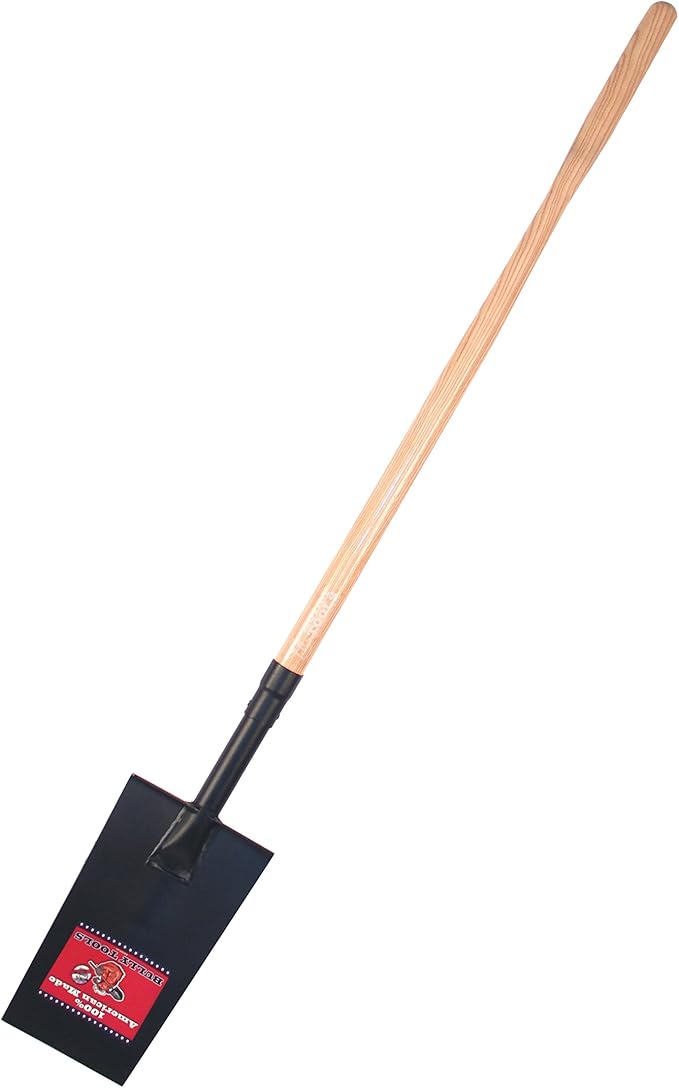 Bully Tools 72502 12-Gauge Edging and Planting Spade with American Ash Long Handle