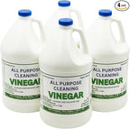 (4 Gallons) All Purpose Cleaning Vinegar, 5% Acidity | Multi-Purpose Household Surface Cleaner, Safe for Laundry, Effective Deodorizer, Ready to Use (4 Jugs of 1 Gallon)