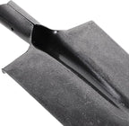 Heavy-Duty Manganese Steel Garden Spade and Narrow-Head Digging Shovel for Tree Planting and Soil Excavation with Sturdy Metal Handle for Lawn and Patio Gardening