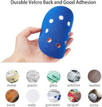 50pcs Sandpaper 8 Hole 5 inch Sanding Discs Hook and Loop 60/180/240/400/800/1200/2500/4000/7000/10000 Grits with Hand Sander for Automotive Metal Polishin