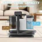 Portable Carpet & Upholstery Cleaner, Deep Cleaning for Rugs, Couch, Car Interiors Stains, Pet & Family Friendly, 120V