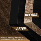 GSCIT Club Black Edge Banding, 3 inch x 25ft Melamine Edge Banding with Hot Melt Adhesive Preglued Cabinet Edge Banding Flexible Black Veneer Edging