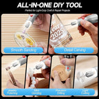 Mini Cordless Rotary Tool Kit, 5-Speed 4.2V USB Rechargeable Engraving & Sanding Tool with 105 Accessories, Compact Rotary Tool for Resin Craft, Polishing, Drilling, DIY Projects