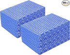 JEBBLAS Reusable Handi Wipes Disposable Cleaning Towels Dish Cloths, 100 Count/Pack, Blue