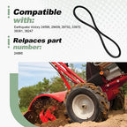 Reverse Belt Drive Belt V-Belt 3LXA Compatible with Earthquake Victory 24598 29409 29702 33970 39381 38247 Rear Tine Tiller Repalce 24995