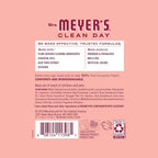 MRS. MEYER'S CLEAN DAY Liquid Dish Soap, Biodegradable Formula, Limited Edition Rose, 16 fl. oz - Pack of 3