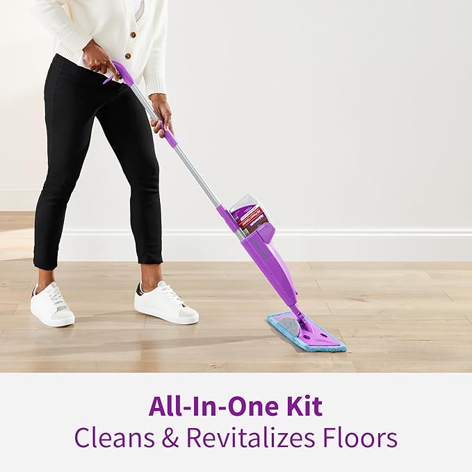 Rejuvenate Click N Clean Multi-Surface Spray Mop All-in-One Kit Cleans and Revitalizes Floors, 1 Count