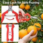 20 Pcs Pruning Shears Bud Trimming Scissors Bulk 8 Inch Pruning Shears Garden Scissors for Precise Cut Bonsai Gardening Hand Pruner with Straight Stainless Steel Blade Pruning Snip for Flower Plant, R