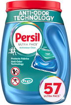 Persil Ultra Pacs Activewear Clean Laundry Detergent, 57 count