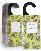 Large 12 Packs Sandalwood Hanging Closet Deodorizer Air Freshener Long Lasting Scented Sachets Smell Goods for House