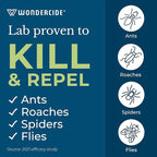 Wondercide - Indoor Pest Control Spray for Home and Kitchen - Ant, Roach, Spider, Fly, Flea, Bug Killer and Insect Repellent - with Natural Essential Oils - Pet and Family Safe — Lemongrass 32 oz