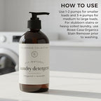 Liquid Laundry Detergent, 16 Oz, Bergamot + Lavender