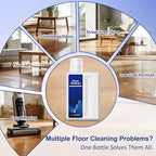 Floor Cleaning Solution Compatible with Dreame Cleaning Solution, Pet-friendly & No Residue, Floor Cleaner for All Robot Vacuum Cleaners and Wireless Wet Dry Vacuum Cleaners (Original, Total 1 L)