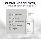 FREY Full Wash Laundry Care Bundle - Concentrated Liquid Laundry Detergent & Fabric Softener (Fragrance-Free)