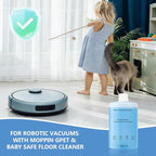 Floor Cleaning Solution Compatible With Roborock Robot Vacuum And Mop Cleaner， Deep Cleans For Multiple Hard Floors, for Robot & Wet Dry Vacuums Mopping Floor Cleaners Solution , 33.8 Fl. OZ(1 Bottle)