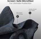 EVEO® Screen Cleaner Spray Kit (Streak-Free) TV Screen Cleaner for Smart TV, LCD, LED, OLED | Computer Screen Cleaner Spray and Wipe Microfiber Cloth - TV, Monitor, Laptop, iPad, Car - 6.7oz 4 Pack