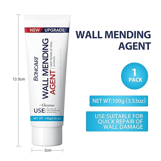 Spackle Wall Repair Kit,Drywall Repair kit,Wall Mending Agent Putty with Scraper,Plaster Wall Repair Paste for Wall Crack/Nail Hole/Graffiti,Wall Surface