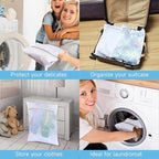 GOGOODA Delicates Laundry Wash Bags Medium Lingerie Bags for Laundry Great for, Hosiery, Blouse, Underwear, Pantyhose, Socks