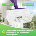 84 Pack for Swiffer Wet Jet Pads Compatible with Swiffer Wet Jet Mop, for Swiffer Wet Pads Refill, for Floor Cleaning, Unscented