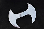 Double Pointed Axe Weapon, Viking Axe Costume Battle Edge, Collectible Gift, Medieval Hand Forged Double Edged Viking Axe, Twin Blade, Outdoors, Wood Chopping Axes