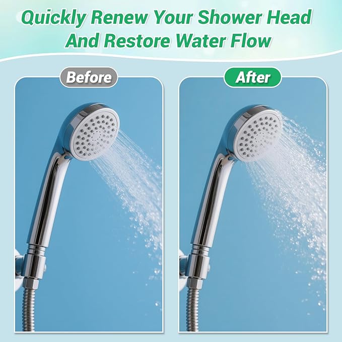 70-in-1 Shower Head Cleaner Kit - 50 Micro Brushes + 20 Steel Picks for Clogged Nozzles, Stanley Cups, 3D Printers, Faucets -Each Tools Storage Case, Tiny Hole Unclogging Tool