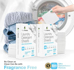 CleanScents Laundry Detergent Sheets (120 Sheets) (Fragrance Free)