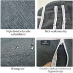 XL Large Hanging Laundry Bag with Hanging Hooks, Over the Door Laundry Bag and Hanging Laundry Hamper with Zipper, Hanging Storage Bag for Laundry, Toys, Towels, 36x 22 Inch,Grey.