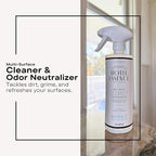 Hotel Essence Cleaner: Plant-Based Multi-Surface Cleaner & Odor Neutralizer, 16 oz, Leather, Cardamom, Lemon, Sandalwood, Cedarwood, Cinnamon, Vetiver, Amber, Musk, Iris, 16 Fl Oz (3)