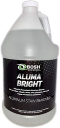 BOSH CHEMICAL Aluma Bright, Aluminum Cleaner and Brightener, 1 Gallon Concentrate