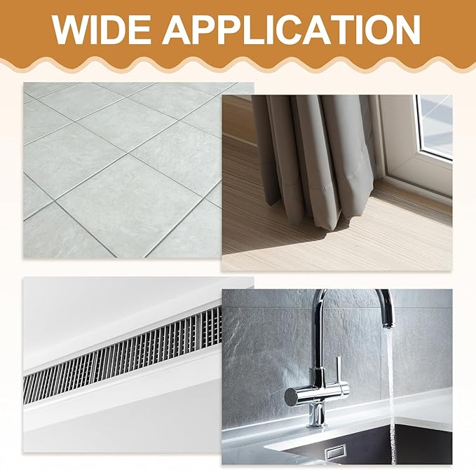 uxcell 5pcs Crevice Cleaning Brush, Hard Bristle Gap Scrub Brush, Bathroom Cleaning Tools for Window Bathroom Faucet Gap, Black