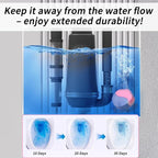 Automatic Toilet Bowl Cleaner Tablets,30 Pack Toilet Blue Tablets For Tank Long Lasting,Two-tone In Tank Cleaner Tabs,Bathroom Cleaner (30, BLUE&GREEN)