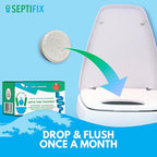 Septic Tank Treatment Tabs - Live Aerobic Bacteria Tablets For Your Septic Tank