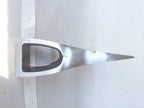 3.7lbs Bearded Steel AXE Head with Metal Guard for Handle Protection
