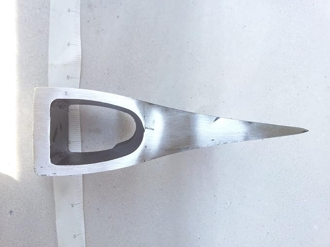 3.7lbs Bearded Steel AXE Head with Metal Guard for Handle Protection
