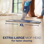 Bona Hardwood Floor Premium Spray Mop - Includes Wood Floor Cleaning Concentrate and Machine Washable Microfiber Cleaning Pad - Dual Zone Cleaning Design for Faster Cleanup