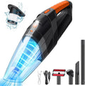 Handheld Vacuum Cordless,Powerful Suction 30Mins Long Runtime, Dust Busters Cordless Rechargeable with Two Washable Filters,Wet and Dry Hand Held Vacuum Cordless for Home, Car or Office