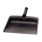 Carlisle FoodService Products Heavy Duty Dust Pan with Handle – Durable Plastic, 8 Inch Dust Pan for Home, Kitchen, and Commercial Use, Black