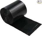 6 Gallon Black Office Trash Bags, 180 Counts