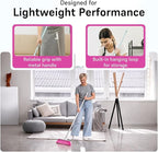 Soft Sweep Broom The Original Soft Sweep Magnetic Action Broom - 2 Pink Brooms