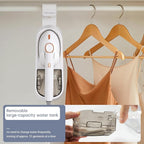 Steamer for Clothes, 1500W Large Soleplate Clothes Steamer Iron, Detachable 400ml Water Tank Garment Steamer Professional Steam Iron, 20s Rapid Heat Up Fabric Wrinkles Remover and Auto-Off