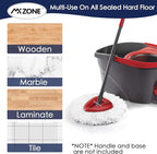 Microfiber Mop Head Refill for Ocedar Spin EasyWring Mop Replacement Head (pack of 3)