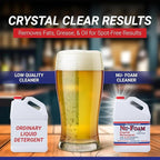 Low Low Suds Liquid Detergent for Bar Glassware - Original Streak-Free Solution - Hand Washing Bar, Tavern, Brewery Supplies - Concentrated (5 Gallon Pail)